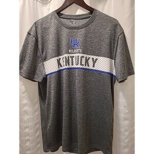 EUC Women's University of Kentucky UK Wildcats Top of the World T Shirt XL BIN 2
